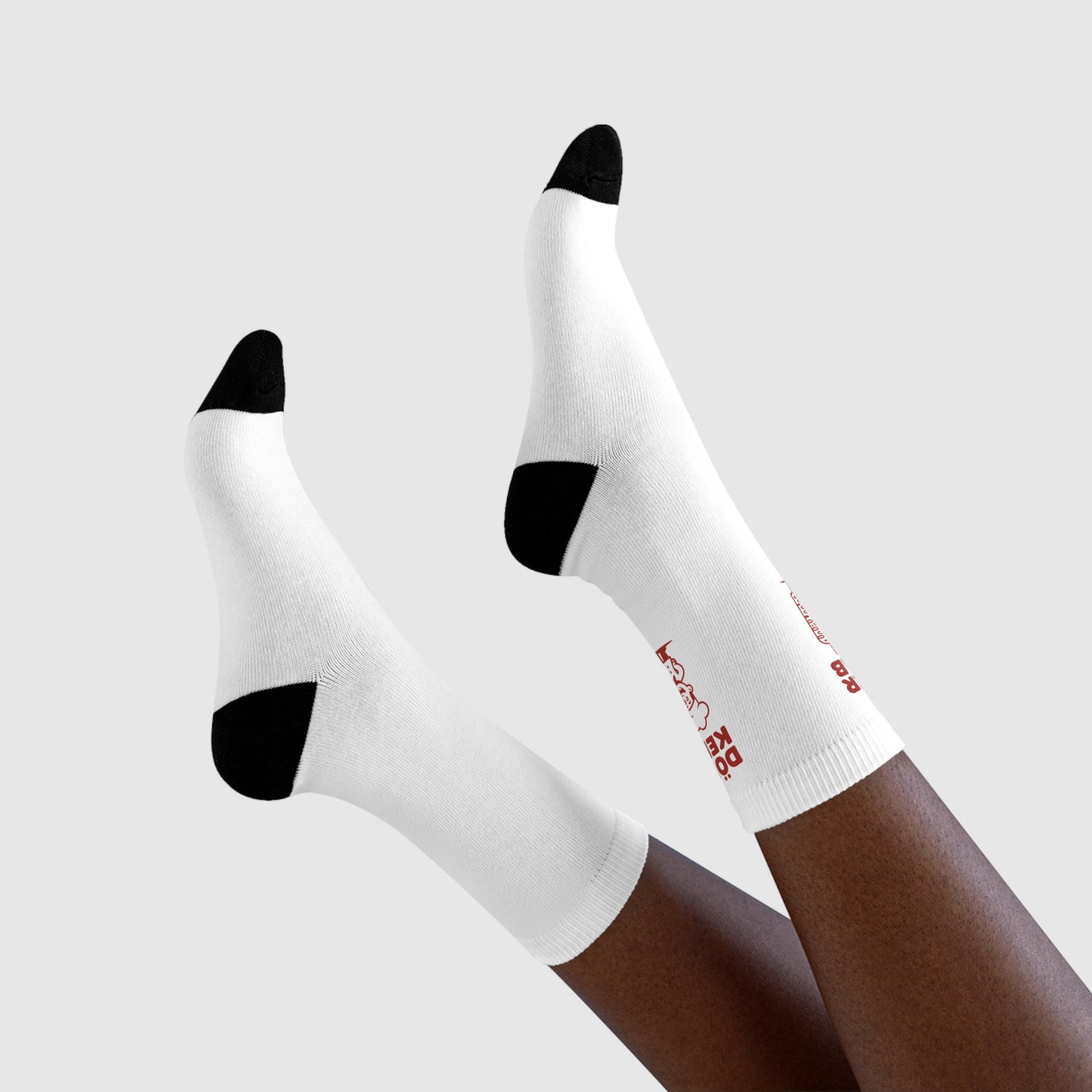 Döner Kebab Crew Socks - Fun Gift for Food Lovers, Comfortable Use for Everyday, Perfect for Parties, Festivals, & Casual Wear